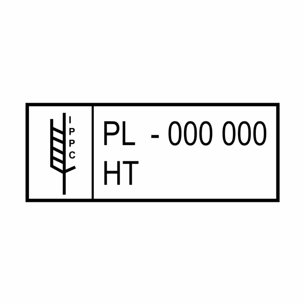 Wzór stempla do opakowań drewnianych IPPC ISPM15