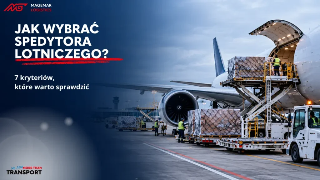 Załadunek przesyłek cargo do samolotu transportowego na lotnisku – jak wybrać spedytora lotniczego?